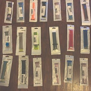 Apple Watch bands 42/44mm 2$ each 10$ for 8bands